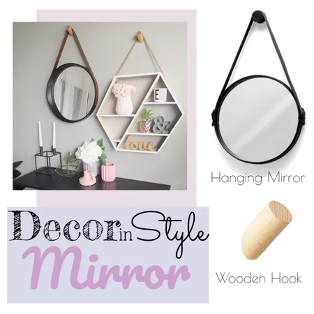 mirror decor Interior Design Mood Board by mimiekusya on Style Sourcebook