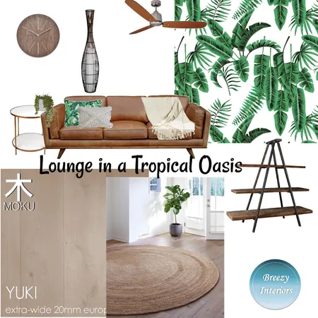 Lounge in a tropical oasis Interior Design Mood Board by Breezy Interiors on Style Sourcebook