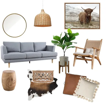 Boho Lounge Interior Design Mood Board by spiceandoak on Style Sourcebook
