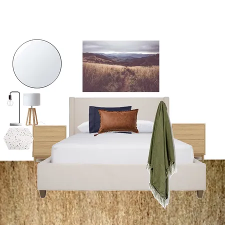 Bed 1 Interior Design Mood Board by Studio of Design on Style Sourcebook