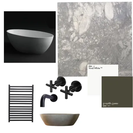 Super White bathroom Interior Design Mood Board by CDK Stone on Style Sourcebook