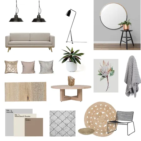 Greige Themed Interior Design Mood Board by Kim.barr on Style Sourcebook