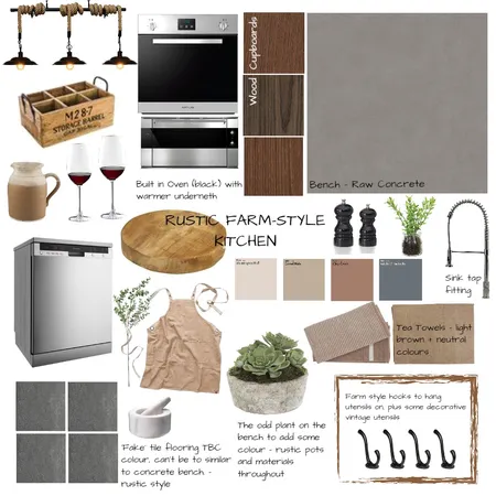 Mum's Kitchen - Mood Board #1 Interior Design Mood Board by designbyelise on Style Sourcebook