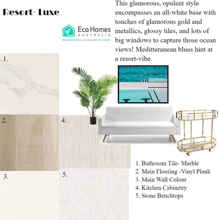 EHA Resort Luxe Interior Design Mood Board by mooloolaba_lifestyle on Style Sourcebook