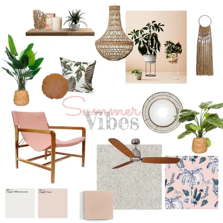 Summer Vibes Interior Design Mood Board by thebohemianstylist on Style Sourcebook