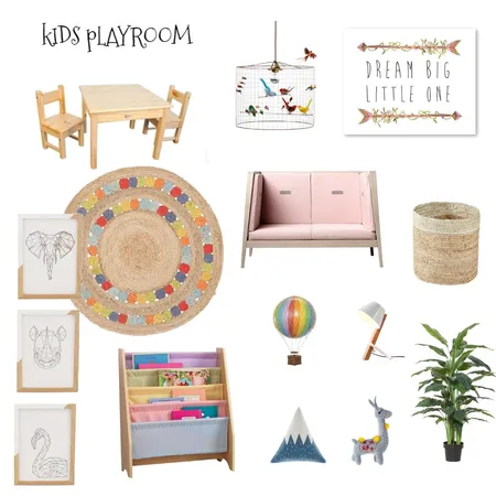 Kids play room Interior Design Mood Board by Kim.barr on Style Sourcebook