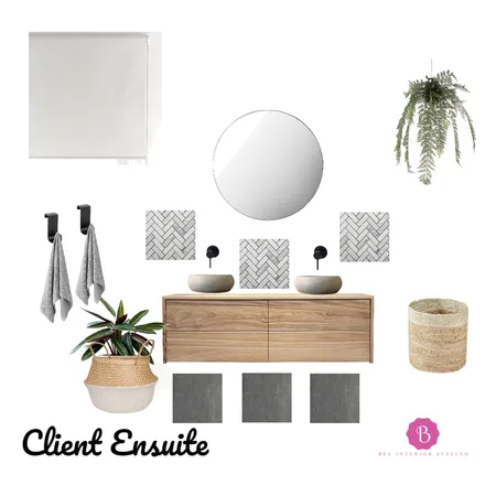 Ensuite Interior Design Mood Board by Bel Interior Styling on Style Sourcebook