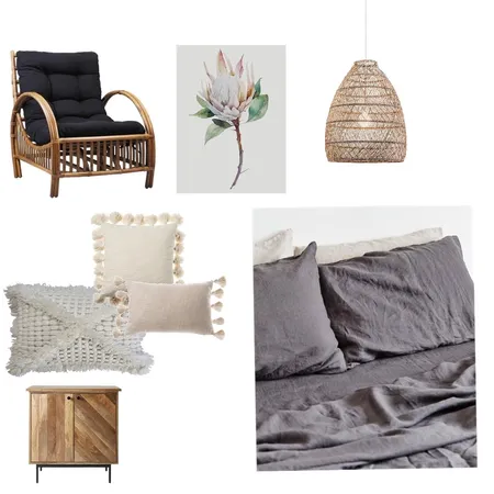 Studio Bedroom Interior Design Mood Board by nerissa on Style Sourcebook