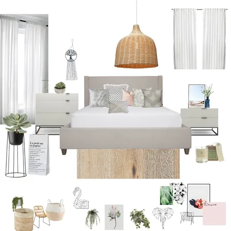 nathalie's bedroom Interior Design Mood Board by Adva14 on Style Sourcebook