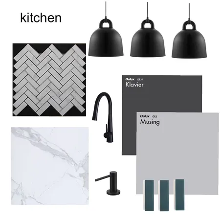Heather Grove Kitchen Interior Design Mood Board by Six Pieces Interior Design  Qualified Interior Designers, 3D and 2D Elevations on Style Sourcebook