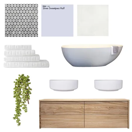 Bathroom 1 Interior Design Mood Board by Leahnanninga on Style Sourcebook