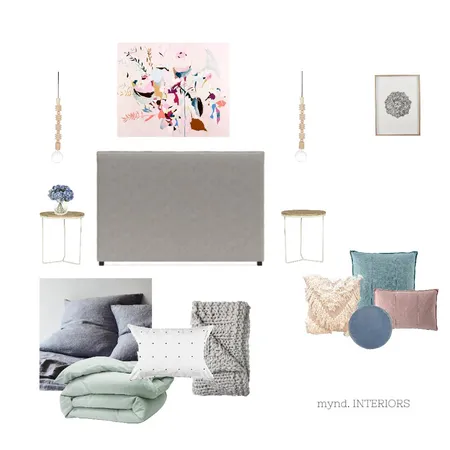 ANGE BEDROOM Interior Design Mood Board by sarahmuston on Style Sourcebook