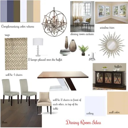 Dining Room Mood Board Interior Design Mood Board by Artemisaz on Style Sourcebook