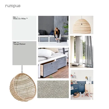 rumpus Interior Design Mood Board by The Secret Room on Style Sourcebook