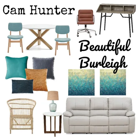 Cam Hunter Burleigh Interior Design Mood Board by Wedgetail on Style Sourcebook