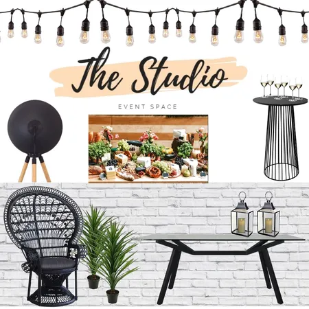 the studio Interior Design Mood Board by Jahleh Bennett on Style Sourcebook