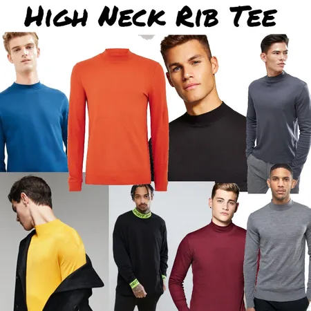 High Neck Rib Tee Interior Design Mood Board by snoobabsy on Style Sourcebook