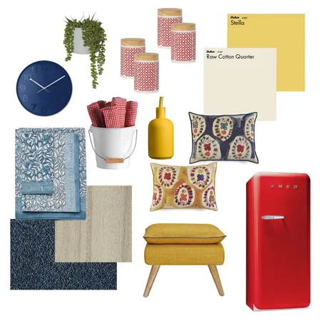 Bright and Bold Interior Design Mood Board by Choices Flooring on Style Sourcebook