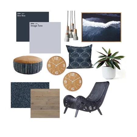 Dark Denim Interior Design Mood Board by Choices Flooring on Style Sourcebook