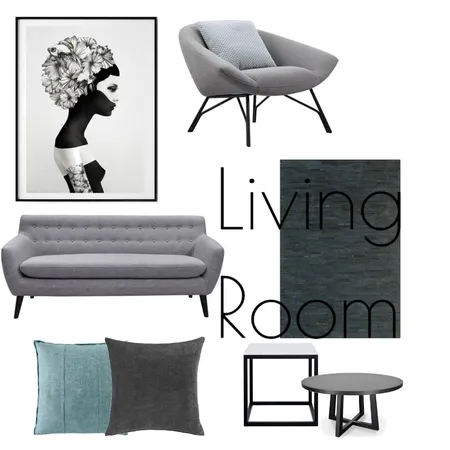 Living Room.1 Interior Design Mood Board by Rebecaalee93 on Style Sourcebook