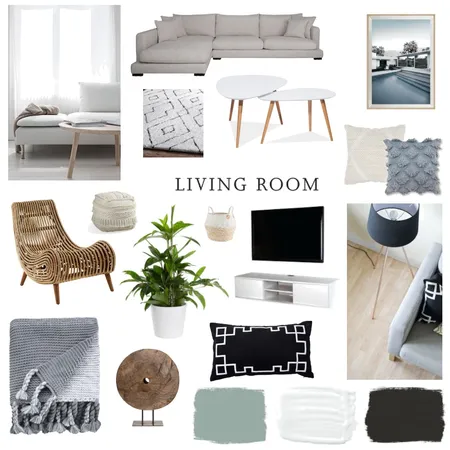 Main Living Interior Design Mood Board by dwilkinson on Style Sourcebook