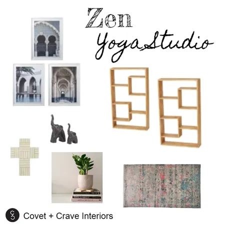 Zen Yoga Studio Interior Design Mood Board by GeorgeieG43 on Style Sourcebook