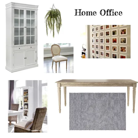 Hamptons Style Home Office Interior Design Mood Board by Stil Interiors on Style Sourcebook