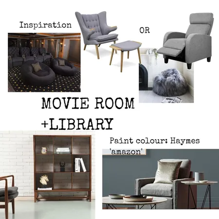 Wiltshire movie room Interior Design Mood Board by stylebeginnings on Style Sourcebook