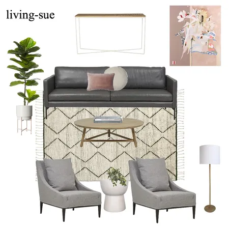 living sue Interior Design Mood Board by The Secret Room on Style Sourcebook
