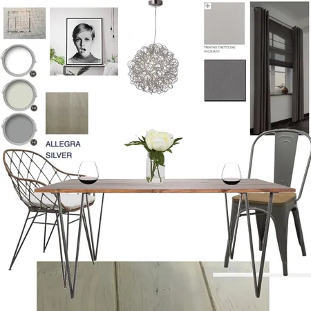 Industrial/eclectic Dining Room Interior Design Mood Board by LMH Interiors on Style Sourcebook