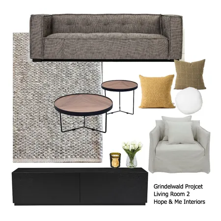 Grindelwald Project - Living Room 2 Interior Design Mood Board by Hope & Me Interiors on Style Sourcebook