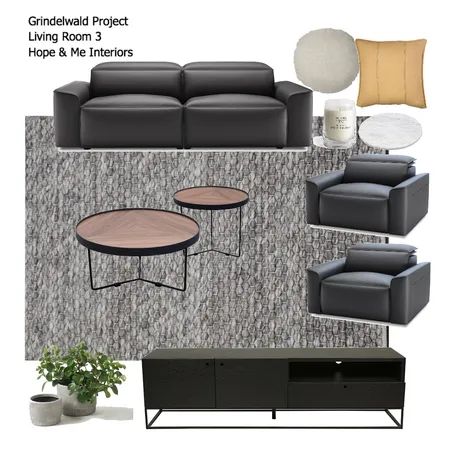 Grindelwald Project - Living Room 3 Interior Design Mood Board by Hope & Me Interiors on Style Sourcebook