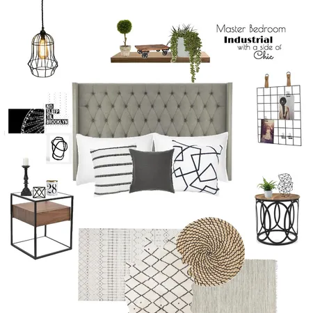 Industrial Chic Interior Design Mood Board by torilewi on Style Sourcebook