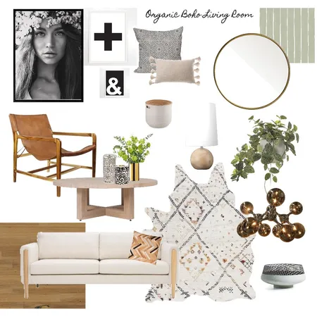 Organic Neutral Living Interior Design Mood Board by AnnabelFoster on Style Sourcebook