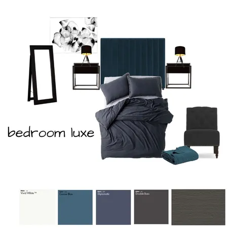 bedroom luxe Interior Design Mood Board by demistewart1 on Style Sourcebook