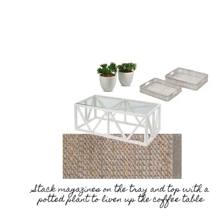 Hamptons Coffee Table Styling Interior Design Mood Board by GeorgeieG43 on Style Sourcebook