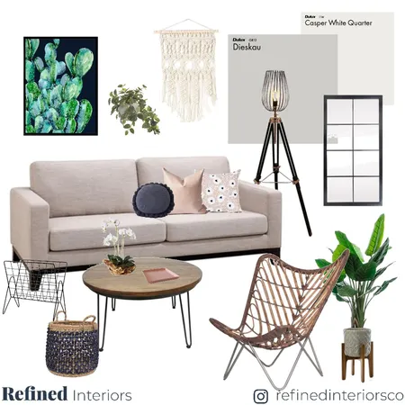 Living Room 04 Interior Design Mood Board by RefinedInteriors on Style Sourcebook