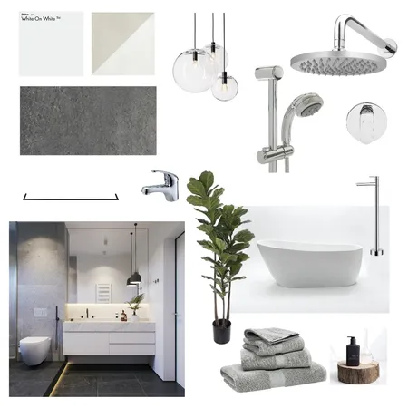 Bathroom Interior Design Mood Board by Khouphan on Style Sourcebook