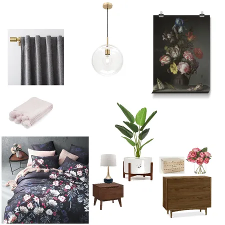 Bedroom Interior Design Mood Board by Snailmoondoggy on Style Sourcebook
