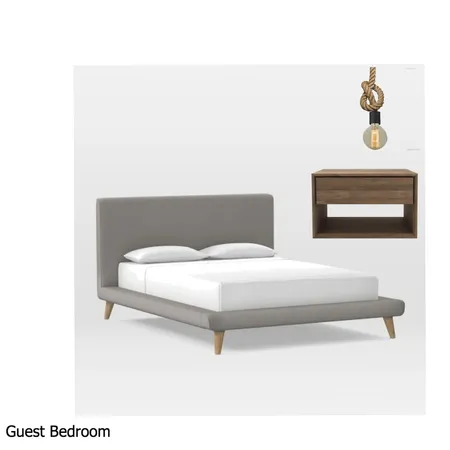 Guest Bedroom #1 Interior Design Mood Board by monikalynn on Style Sourcebook
