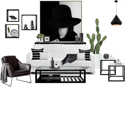 Achromatic Interior Design Mood Board by Samantha on Style Sourcebook