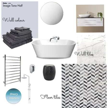 Fresh bathroom Interior Design Mood Board by Breezy Interiors on Style Sourcebook