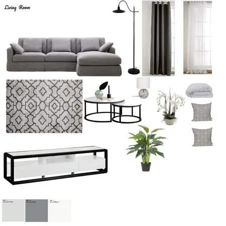 Living Room Interior Design Mood Board by DesignbyAJ on Style Sourcebook