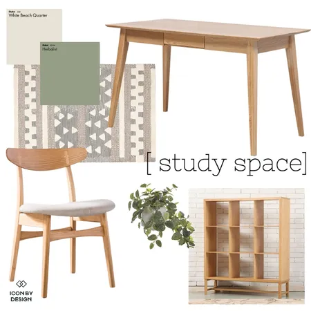 Study Space Interior Design Mood Board by RachelSelwood on Style Sourcebook