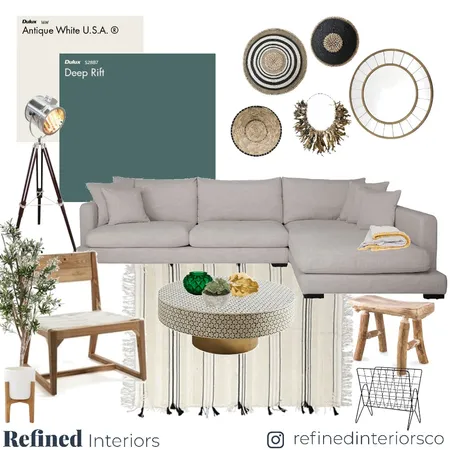 Living 04 Interior Design Mood Board by RefinedInteriors on Style Sourcebook