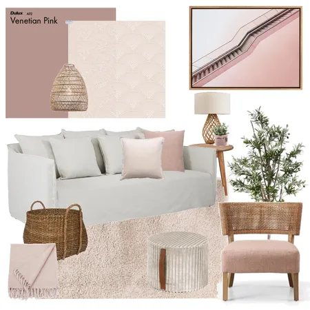 Natural &amp; Blush Interior Design Mood Board by Thediydecorator on Style Sourcebook