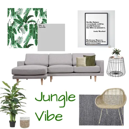Jungle Vibe Interior Design Mood Board by Hayleymichelle on Style Sourcebook