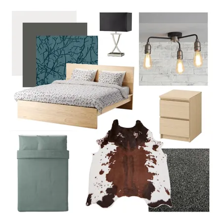 Guest Bedroom Interior Design Mood Board by anabokova on Style Sourcebook