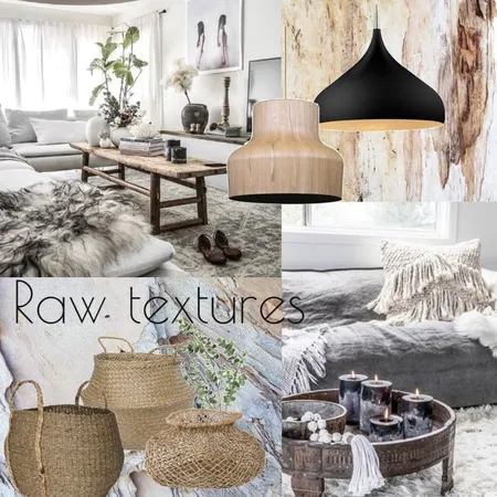 raw textures Interior Design Mood Board by girlwholovesinteriors on Style Sourcebook