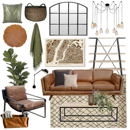 Industrial Interior Design Mood Board by Thediydecorator on Style Sourcebook